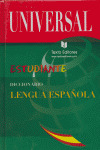 DICCIONARIO DEL ESTUDIANTE LENGUA ESPAÑOLA UNIVERSAL TEXTO (2006)