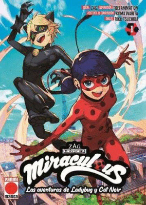 MIRACULOUS AVENTURAS LADYBUG CAT NOIR 1