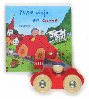 PEPE VIAJA EN COCHE (LIBRO + COCHE MADERA)