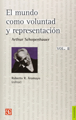 MUNDO COMO VOLUNTAD Y REPRESENTACIÓN -II-