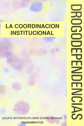 DROGODEPENDENCIAS. COORDINACION