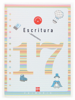 CUADERNO 17 DE ESCRITURA. 6 PRIMARIA