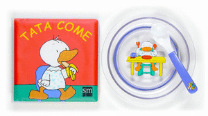 TATA COME (LIBRO BAÑO + PLATO CON CUCHARA)