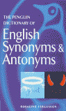 DICTIONARY OF ENGLISH SYNONYMS & ANTONYMS