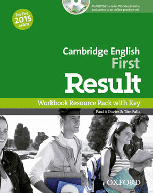 CAMBRIDGE ENGLISH FIRST RESULT WORKBOOK WITH KEY (CD-ROM PACK EXAM)