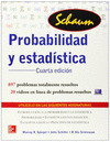PROBABILIDAD Y ESTADÍSTICA (4ª ED) SERIE SCHAUM