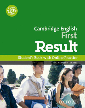 CAMBRIDGE ENGLISH FIRST RESULT STUDENT'S BOOK + OSP. PACK EXAM