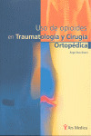 USO DE OPIOIDES EN TRAUMATOLOGIA Y CIRUGIA ORTOPEDICA