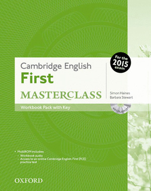CERTIFICATE IN ADVANCED ENGLISH FIRST MASTERCLASS WORKBOOK WITH ANSWER KEY PACK EXAM 2