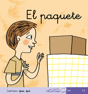 EL PAQUETE (QUE, QUI)/11 MANUSCRITA PRIMEROS CALCETINES