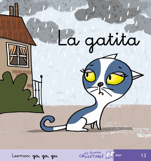 LA GATITA (GA,GO,GU)/13 MANUSCRITA PRIMEROS CALCETINES