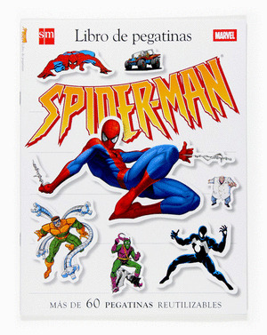 SPIDERMAN.(LIBRO 60 PEGATINAS REUTILIZABLES)