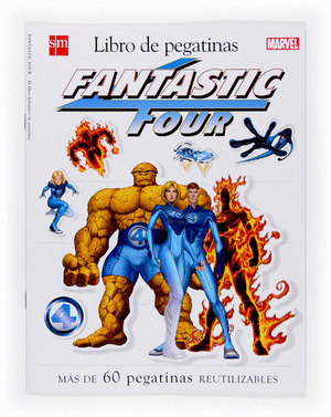 LIBRO DE PEGATINAS FANTASTIC FOUR
