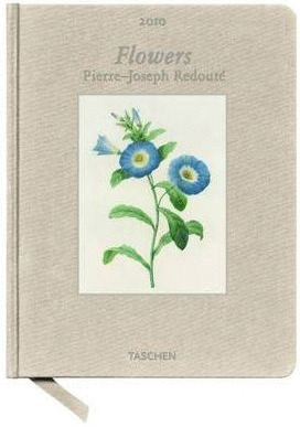 MINI DIARIO TELA 2010 FLOWERS