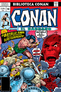 BIBLIOTECA CONAN. CONAN EL BARBARO 14