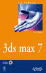 BIBLIA 3DS MAX 7, LA