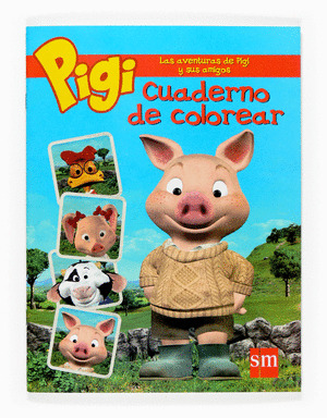 PIGI, CUADERNO DE COLOREAR