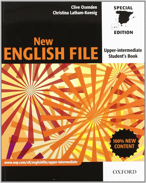 NEW ENGLISH FILE UPPER-INTERMEDIATE. PACK WITH KEY: STUDENT'S BOOK + WORKBOOK WITH KEY (+MULTIROM)