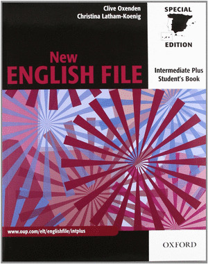 NEW ENGLISH FILE, INTERMEDIATE PLUS,  STUDENT'S PACK (BOOK + WORKBOOK WITHOUT KEY)(2ND EDITION)