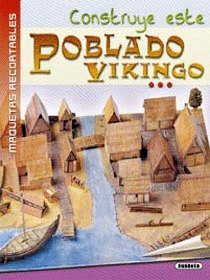 MAQUETAS RECORTABLES. POBLADO VIKINGO