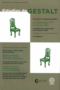 REVISTA ESTUDIOS DE GESTALT NO. 1