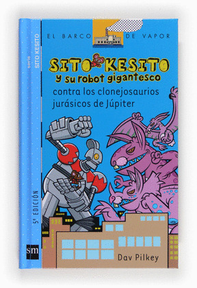 SITO KESITO Y SU ROBOT GIGANTESCO CONTRA LOS CLONEJOSAURIOS JURASICOS DE JUPITER
