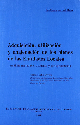 ADQUISICION, UTILIZACION Y ENAJENACION BIENES ENTIDADES LOCA