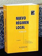 NUEVO REGIMEN LOCAL. TOMO III (4ª EDICION)