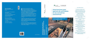AUTORIZACIONES PARA APERTURA DE ACTIVIDADES EN LAS NORMATIVAS AUTONÓMICAS