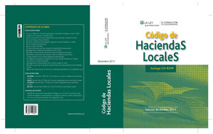 CODIGO HACIENDAS LOCALES 2012
