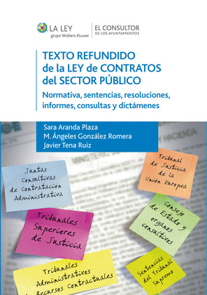 TEXTO REFUNDIDO DE LA LEY DE CONTRATOS DEL SECTOR PÚBLICO