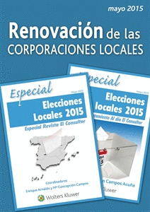 PACK ESPECIAL ELECCIONES LOCALES 2015: RENOVACION DE LAS CORPORACIONES LOCALES