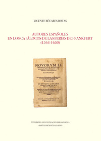 AUTORES ESPAÑOLES EN LOS CATÁLOGOS DE LAS FERIAS DEFRANKFURT