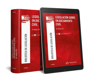 LEGISLACIÓN SOBRE ENJUICIAMIENTO CIVIL (40ª EDICIÓN, 2017)