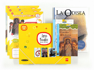 PLAN LECTOR LEOTODO, 2ºCICLO EDUCACION PRIMARIA. CARPETA AMARILLA. NIVEL NARANJA (BARCO VAPOR AZUL)