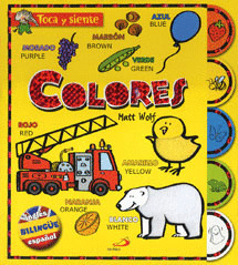 COLORES. (TOCA Y SIENTE). (ING/ESP)
