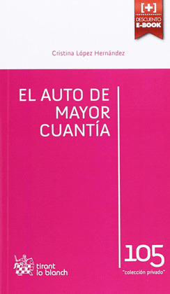 EL AUTO DE MAYOR CUANTÍA
