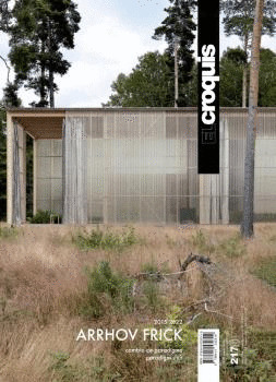 EL CROQUIS 217 (1 Y 2) : ARRHOV FRICK - GROUP WORK