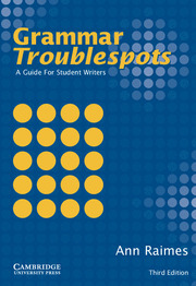GRAMMAR TROUBLESPOTS