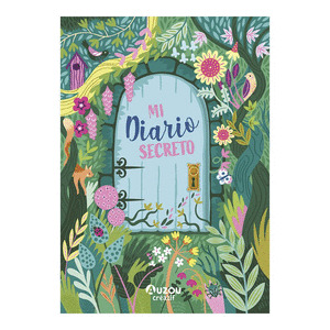 MI DIARIO EL JARDIN SECRETO CON CANDADO