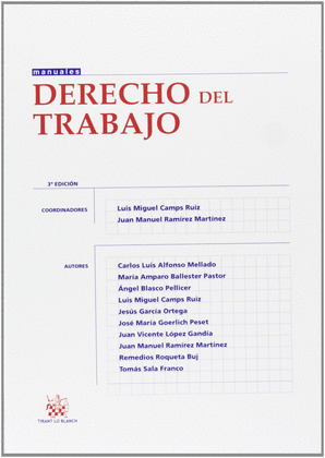 DERECHO DEL TRABAJO 3ªED.