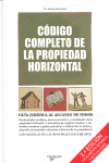 CODIGO COMPLETO DE LA PROPIEDAD HORIZONTAL.(2A.ED.REVISADA)