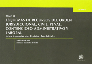 ESQUEMAS DE RECURSOS DEL ORDEN JURISDICCIONAL, CIVIL, PENAL, CONTENCIOSO-ADMINIS