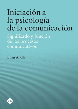 INICIACION A LA PSICOLOGIA DE LA