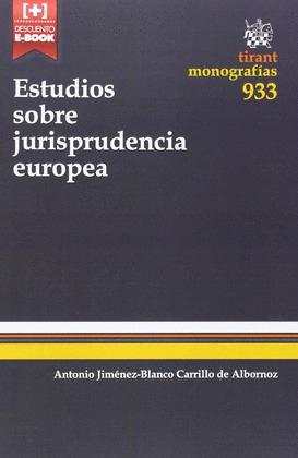 ESTUDIOS SOBRE JURISPRUDENCIA EUROPEA