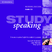 STUDY SPEAKING. AUDIO CD (2º EDITION)