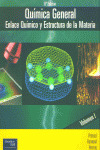 QUIMICA GENERAL. ENLACE QUIMICO Y ESTRUCTURA MATERIA 8ºEDIC