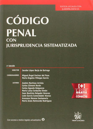 CÓDIGO PENAL CON JURISPRUDENCIA SISTEMATIZADA