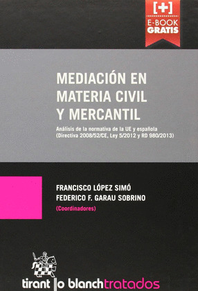 MEDIACION EN MATERIA CIVIL Y MERCANTIL