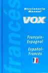 DICCIONARIO MANUAL VOX FRANCES-ESPAÑOL, ESPAÑOL-FRANCES